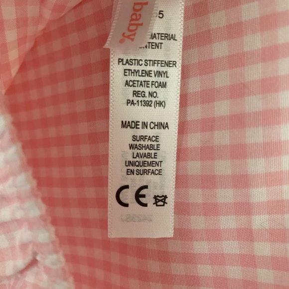 American Girl Bitty Baby Suitcase Zipper Bag Pink 8 x 11 Inch Pink - Picture 4 of 8